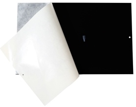Ловушка клеевая черная для минирующей моли (Tuta absoluta), лист (25 см x 40 см)