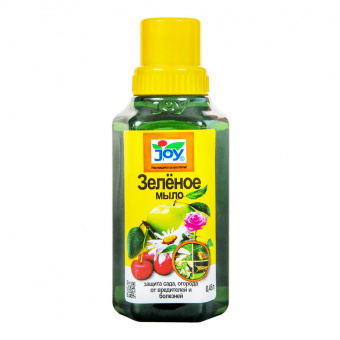 Препарат для защиты растений Зеленое мыло JOY, 0,45 л