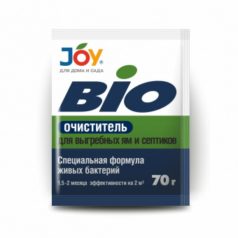 Средство для выгребных ям и септиков BIO очиститель JOY, 75 г